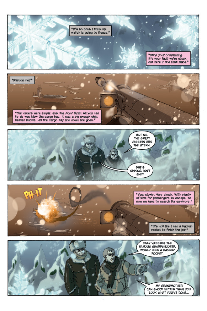 Artemis Fowl The Arctic Incident Graphic Novel The online home of